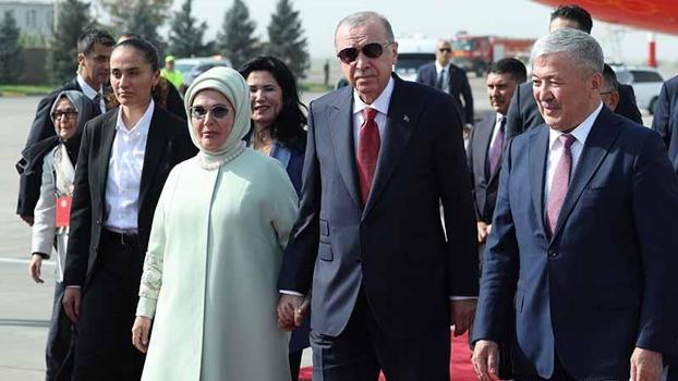 Cumhurbaşkanı Erdoğan, Kırgızistan’da