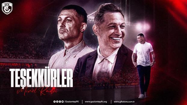 Gaziantep FK’da Mirel Radoi ile yollar ayrıldı