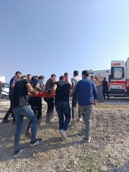 Van'da hafif ticari araç takla attı: 1’i ağır 6 yaralı