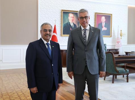 Bakan Memişoğlu, D8 Ekonomik İşbirliği Genel Sekreteri Mahmood ile görüştü