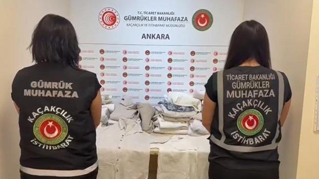 Ankara'da 31 kilo 620 gram metamfetamin ele geçirildi