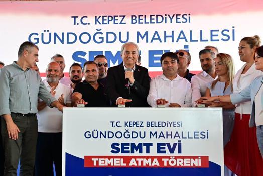 Gündoğdu Mahallesi Semt Evi'nin temeli atıldı