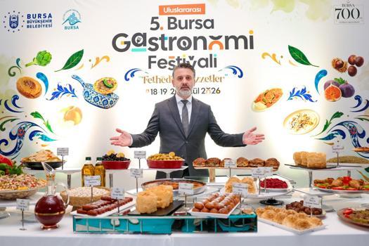 Uluslararası 5’inci Bursa Gastronomi Festivali ‘Fetheden Lezzetler’ ile geliyor