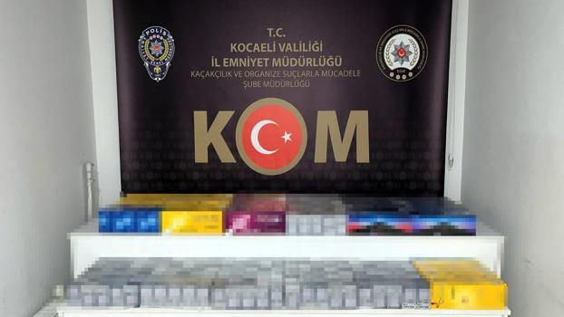 TEM'de kaçak sigara operasyonu: 2 gözaltı