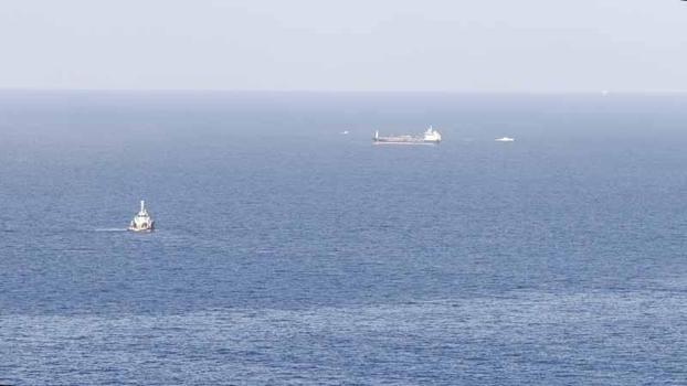 Silivri açıklarında devam eden arama kurtarma çalışmaları havadan görüntülendi
