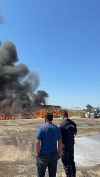 Bursa’da fabrika yangını