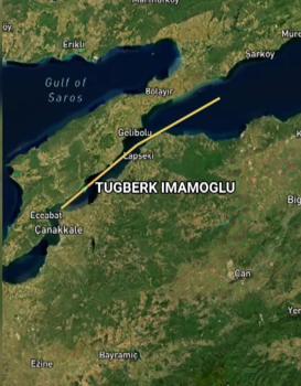Silivri açıklarında kaza yapan 2 geminin manevraları radara yansıdı