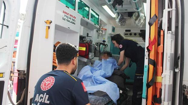 Arıdan korkup ağaçtan düşen Muhammed'in koluna demir saplandı