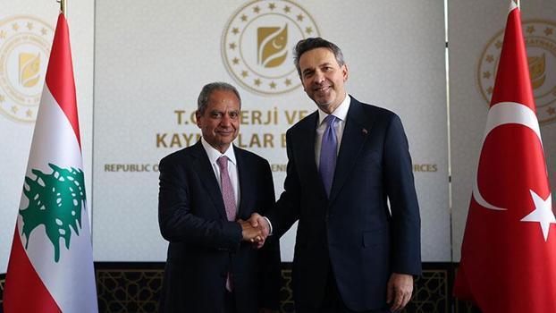 Bakan Bayraktar, Lübnanlı mevkidaşı Saadi ile bir araya geldi