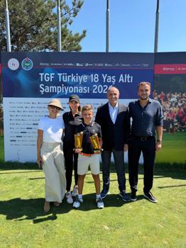 Türkiye 18 Yaş Altı Golf Şampiyonası’nda Kaan Albayrak iki birincilik elde etti