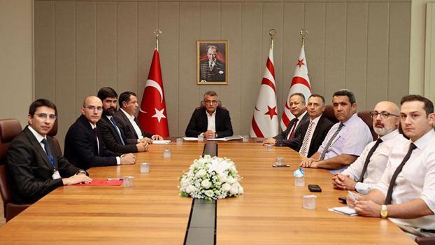 KKTC Cumhurbaşkanı Erhürman, Türkiye’den gelen teknik heyeti kabul etti