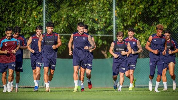 Trabzonspor, Gençlerbirliği maçı hazırlıklarına başladı