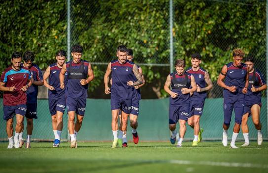Trabzonspor, Gençlerbirliği maçı hazırlıklarına başladı