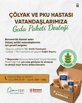 Bornova'da özel beslenme gereksinimi duyanlara destek