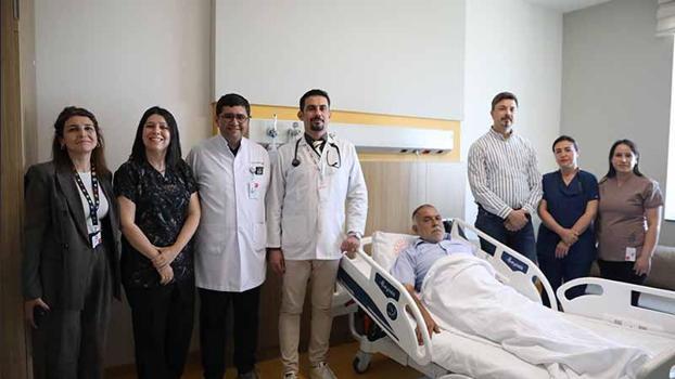 Hastanın kalbindeki delik Türkiye’de ilk kez uygulanan anjiografi ile kapatıldı