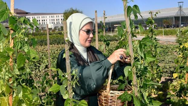 Emine Erdoğan, Türkiye Milli Botanik Bahçesi'ni ziyaret etti