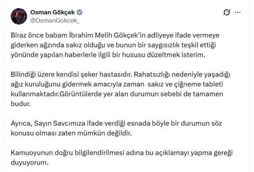 Eski ABB Başkanı Gökçek, şüpheli sıfatıyla adliyede (2)