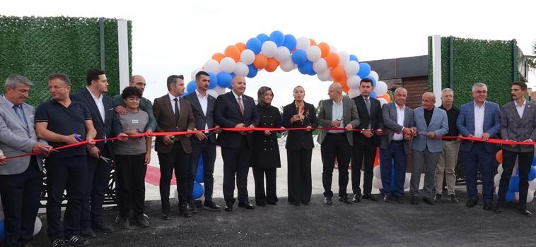 Spor kompleksi ve aquapark açıldı