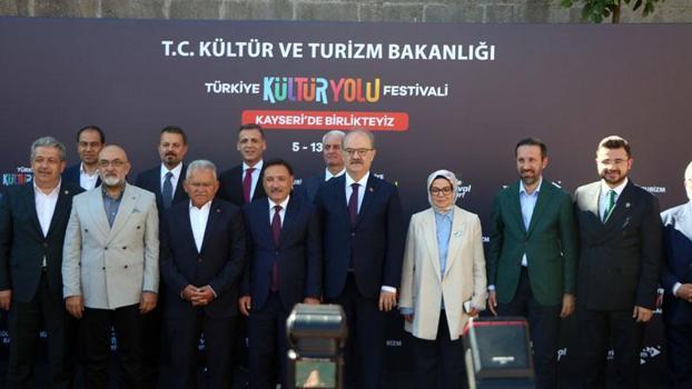Kayseri’de Kültür Yolu Festivali başladı