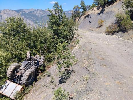 Amasya’da traktör şarampole yuvarlandı: 1 ölü, 3 yaralı