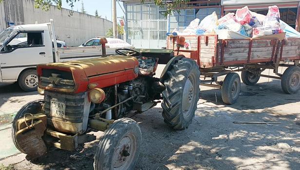Traktörle 5 araç ile 2 ATM'ye çarptı; 127 bin lira ceza uygulandı