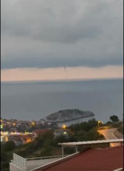 Amasra'da hortum görüldü