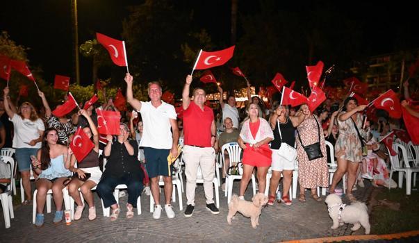 Kemer'de Avrupa şampiyonluğu coşkusu