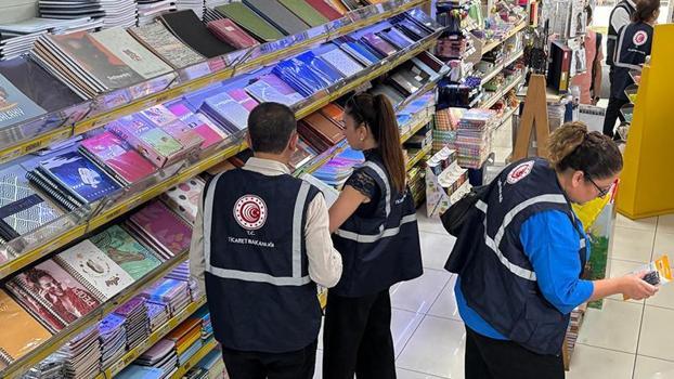 İstanbul'da yeni eğitim öğretim yılı öncesi kırtasiye denetimi yapıldı