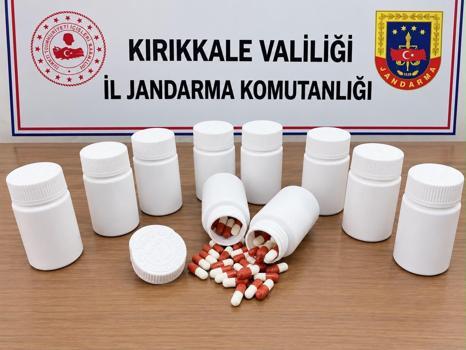 Kırıkkale'de 539 adet sentetik uyuşturucu hap ele geçirildi