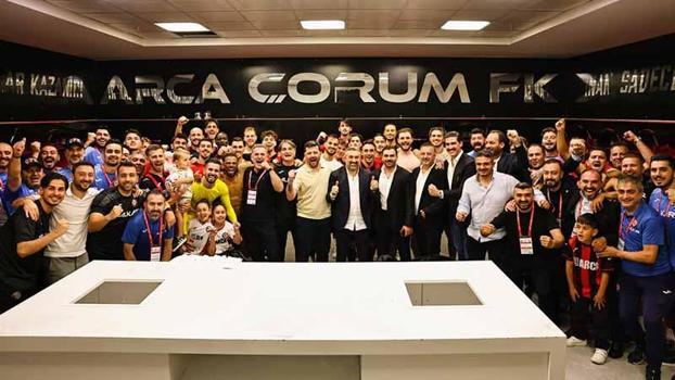 Arca Çorum FK Başkanı Savaş Balçık: Daha yolun başındayız