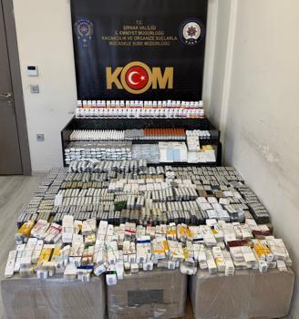 Şırnak’ta 1 haftada 14,3 milyon lira kaçak malzeme ele geçirildi