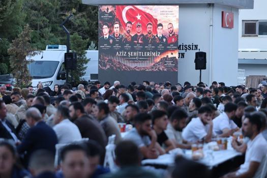 Mardin’de 3 şehit için anma töreni düzenlendi