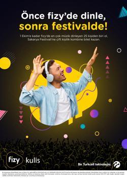 fizy’den Sakarya Festivaline çift kişilik bilet kampanyası
