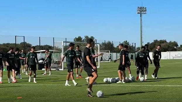 Sporting, Galatasaray maçı hazırlıklarını tamamladı