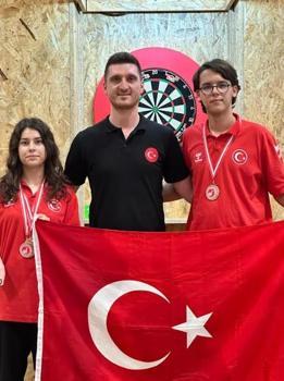Yıldırımlı milli dartçılar Uluslararası Avusturya Açık Dart Turnuvası’nda 5 madalya kazandı