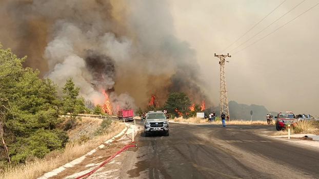 Antalya Kumluca'da orman yangını / Ek fotoğraflar