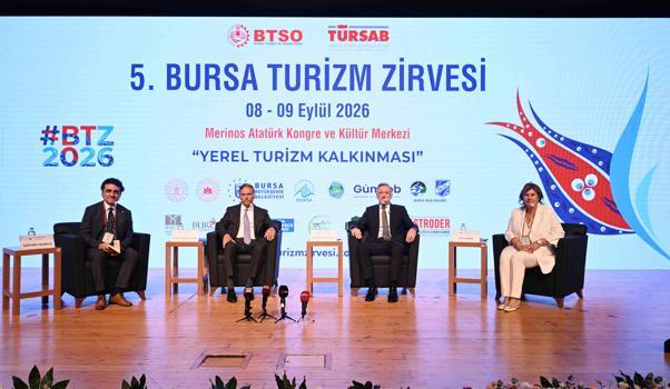 5'inci Bursa Turizm Zirvesi 'Yerel Kalkınma'  temasıyla başladı