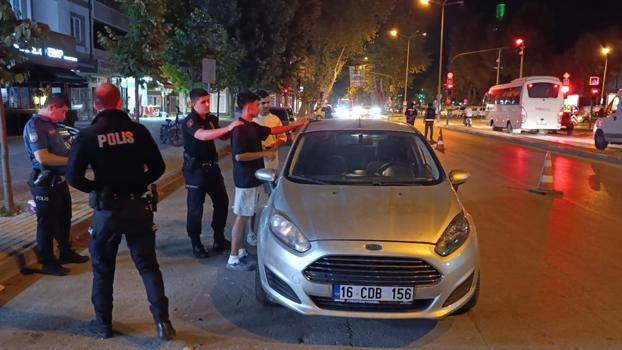 İnegöl’de 500 polisle asayiş uygulaması