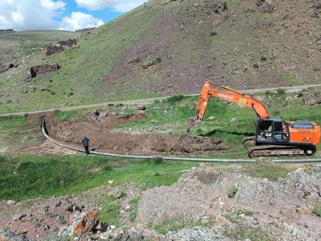 Kayseri’de 3 ilçede kapalı sulama sistemi tesisi projeleri tamamlandı