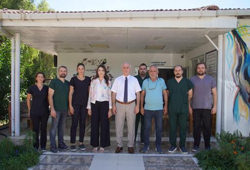 Konyaaltı’nda can dostlar için dayanışma ziyareti