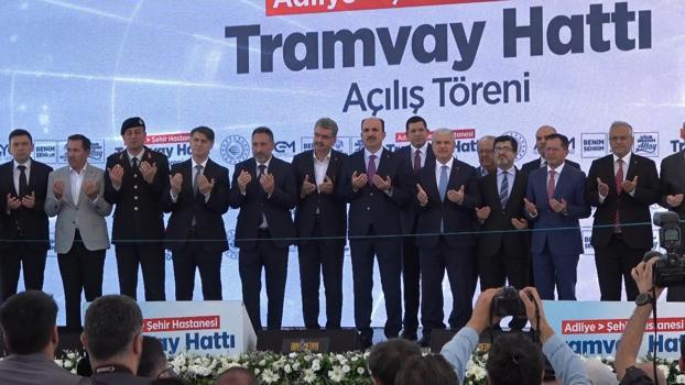 Konya’da Adliye-Şehir Hastanesi tramvay hattı açıldı