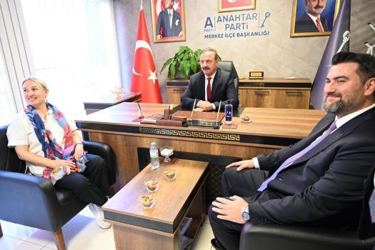 Ağıralioğlu, Kırıkkale’de esnaf ve partililerle bir araya geldi