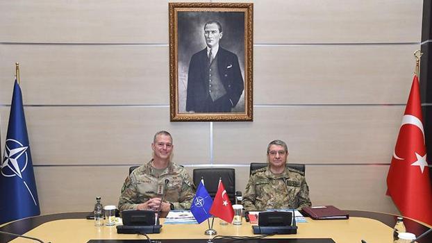 Genelkurmay Başkanı Orgeneral Bayraktaroğlu, NATO Avrupa Müttefik Yüksek Komutanı Greynkewich ile görüştü