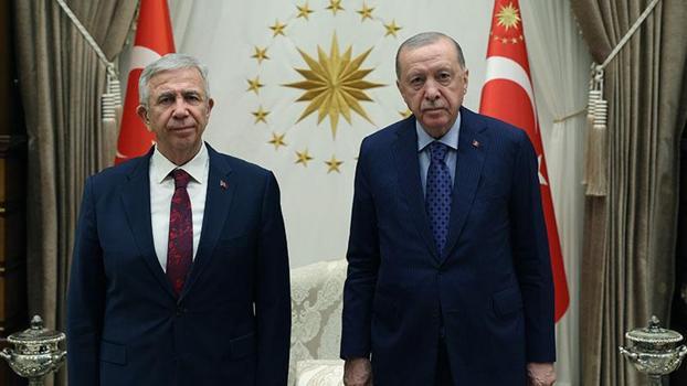 Cumhurbaşkanı Erdoğan, ABB Başkanı Yavaş'ı kabul etti