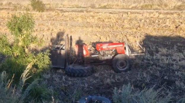 Çorum’da minibüs ile traktör çarpıştı: 1 ölü, 1 yaralı