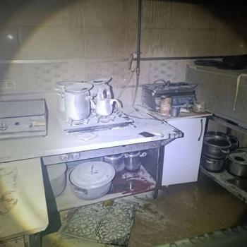 Gölbaşı’nda lokanta mutfağında yangın paniği
