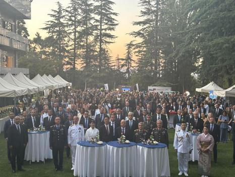Bakan Güler, Japonya Öz Savunma Kuvvetlerinin kuruluşunun 72’nci yıl dönümü resepsiyonuna katıldı