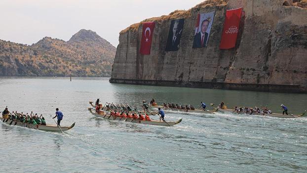7'nci Uluslararası Rumkale Su Sporları Festivali'nde 4 bin 440 sporcu yarıştı