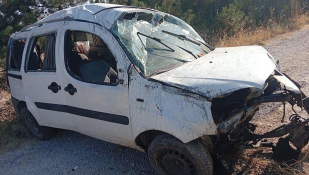 Beypazarı'nda trafik kazası: 1 yaralı