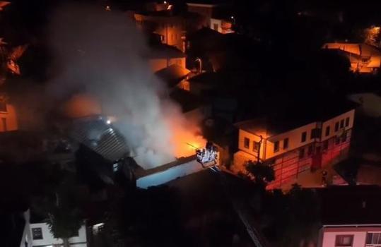 Bursa’da evde çıkan yangın söndürüldü